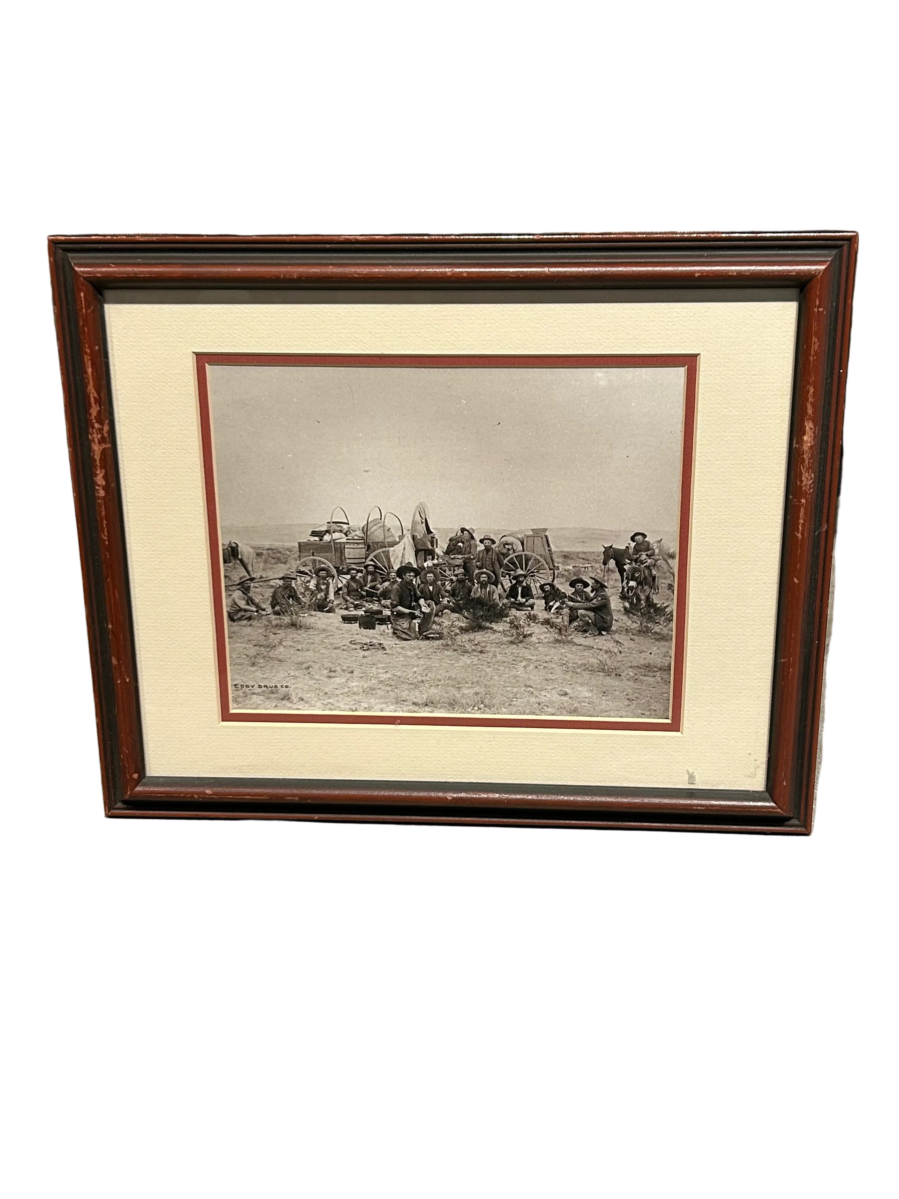 Vintage Cowboys at the Chuckwagon print