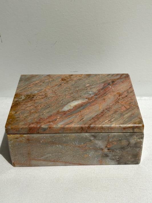 Vintage marble box