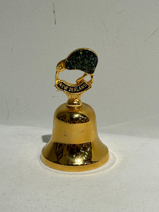 Vintage gold New Zealand bell