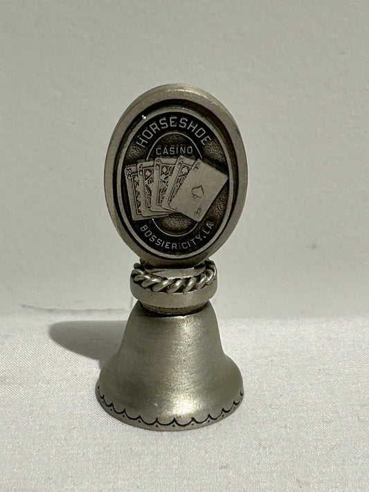 Vintage silver Horseshoe Casino bell