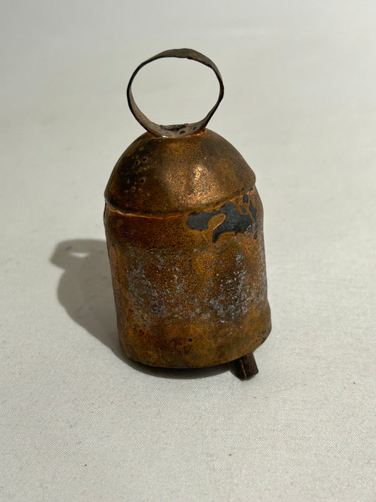 Vintage copper cow bell