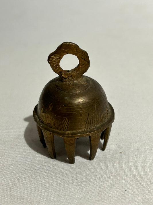 Vintage brass claw bell