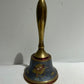 Vintage brass Christmas hand bell