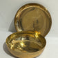 Vintage brass Christmas trinket box