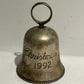 Vintage silver plate Christmas bell