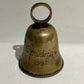 Vintage silver plate Christmas bell