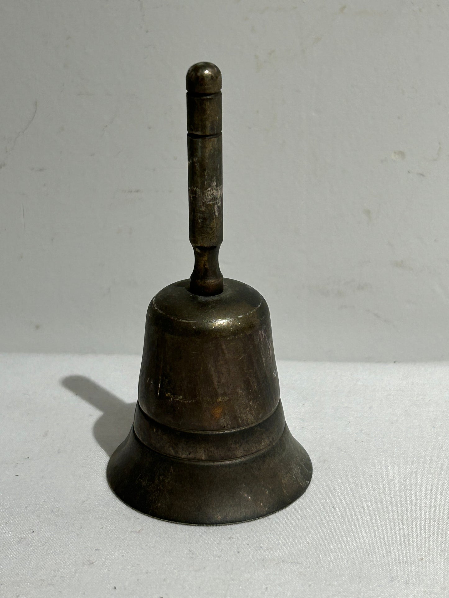 Vintage silver plated hand bell