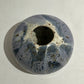 Vintage blue pottery vessel