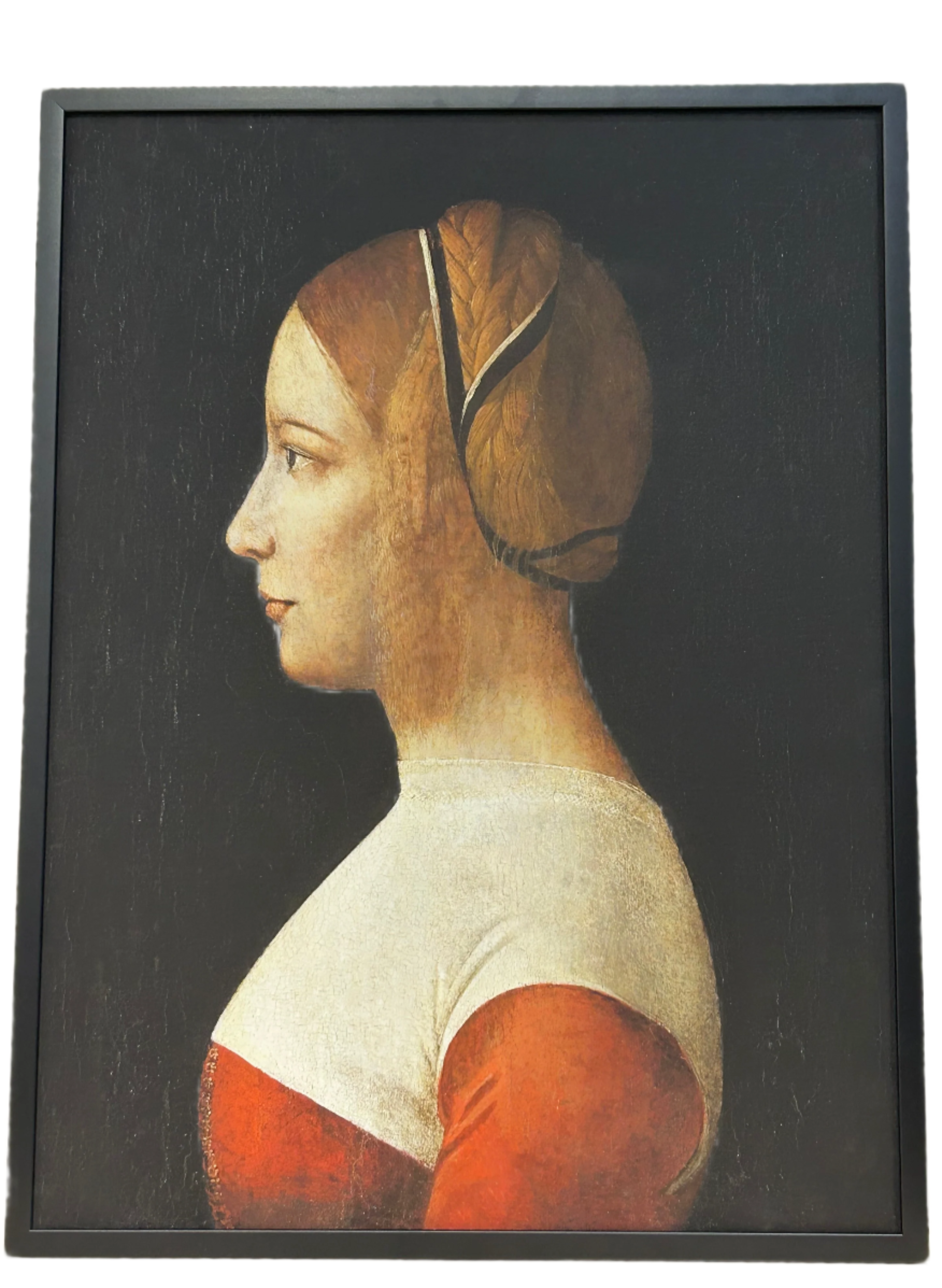 Portrait of a woman canvas print