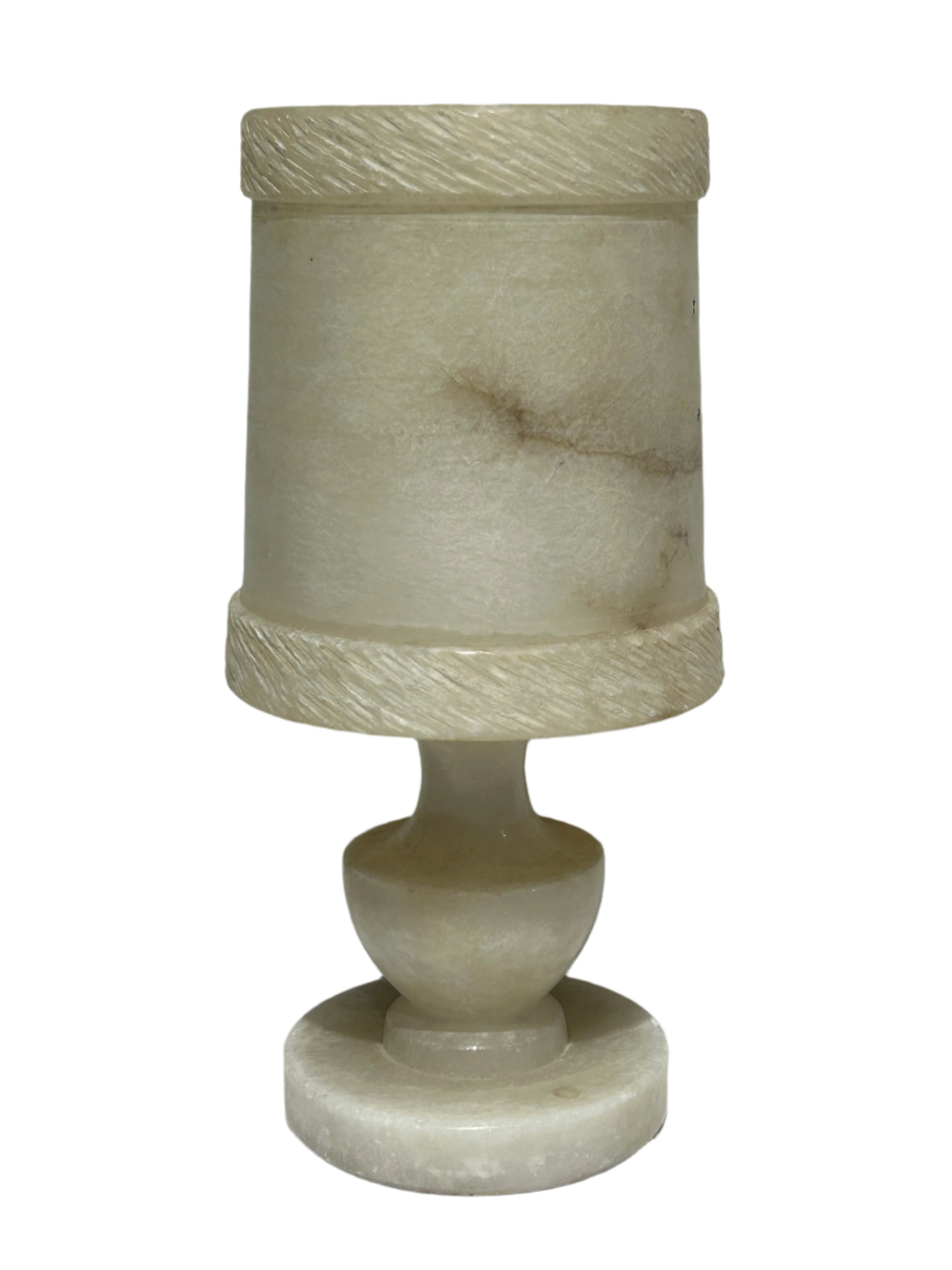 Vintage alabaster lamp