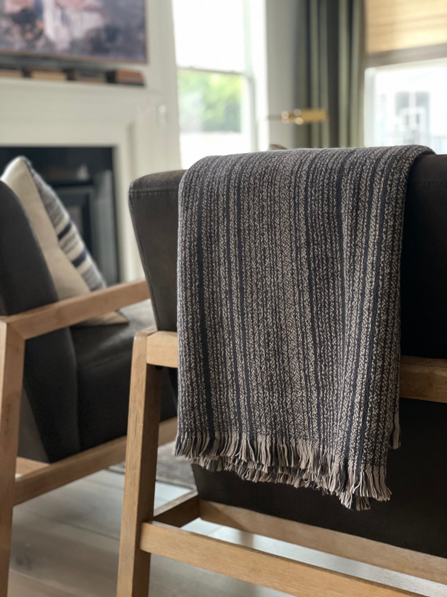 Moss Turkish Throw Blanket