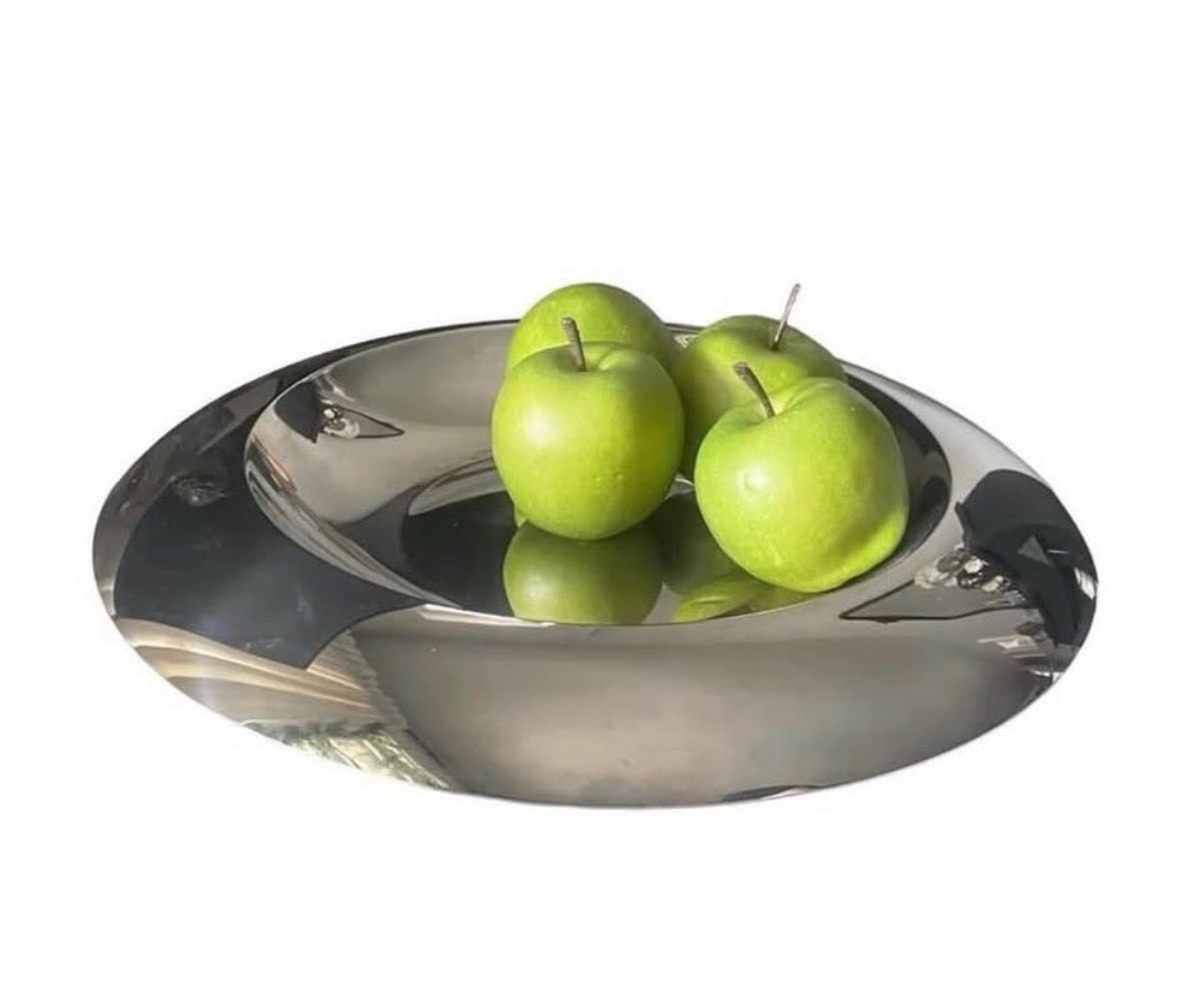 Vintage German stainless steel serving platter