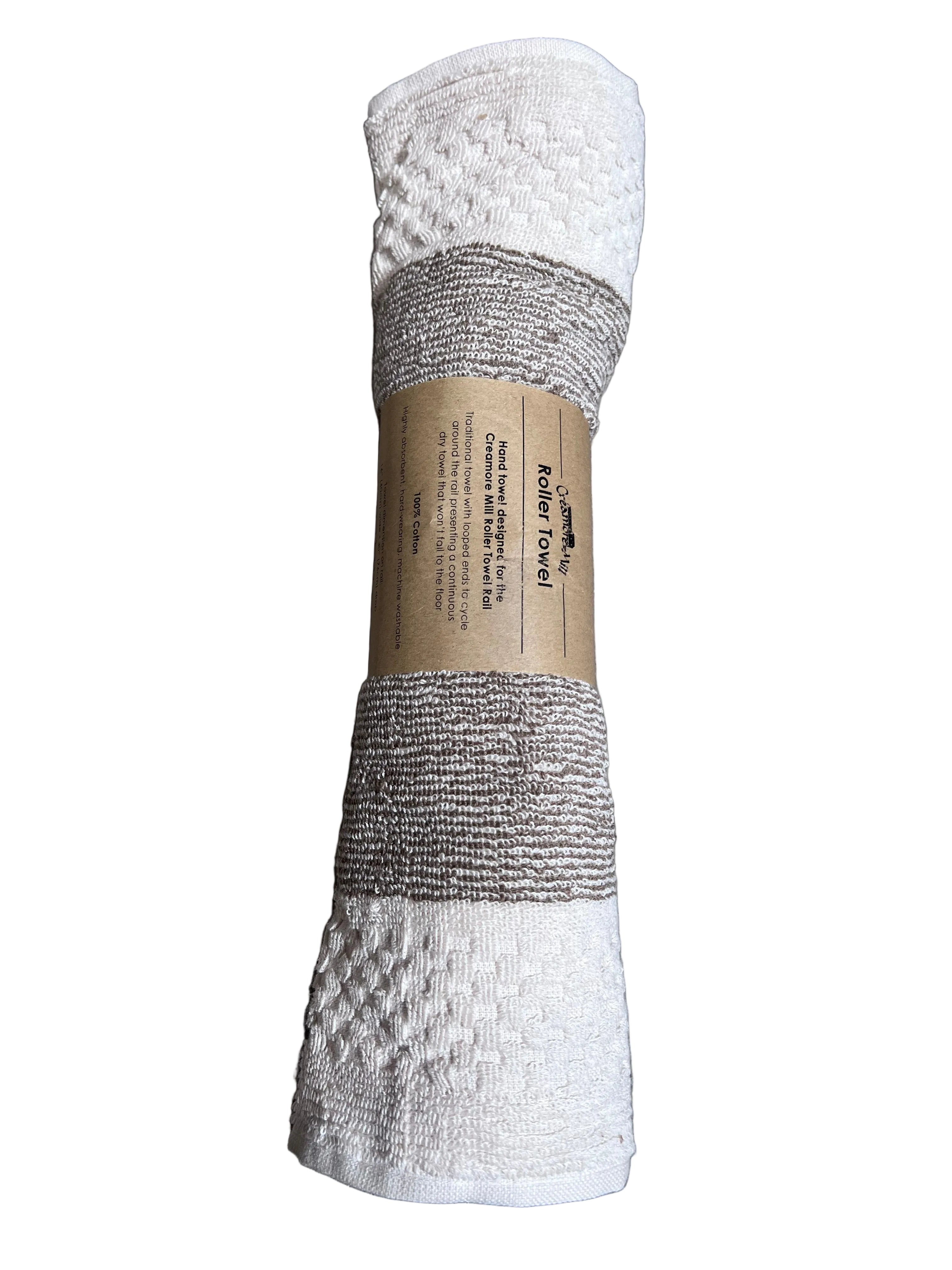 Roller Hand Towel - White