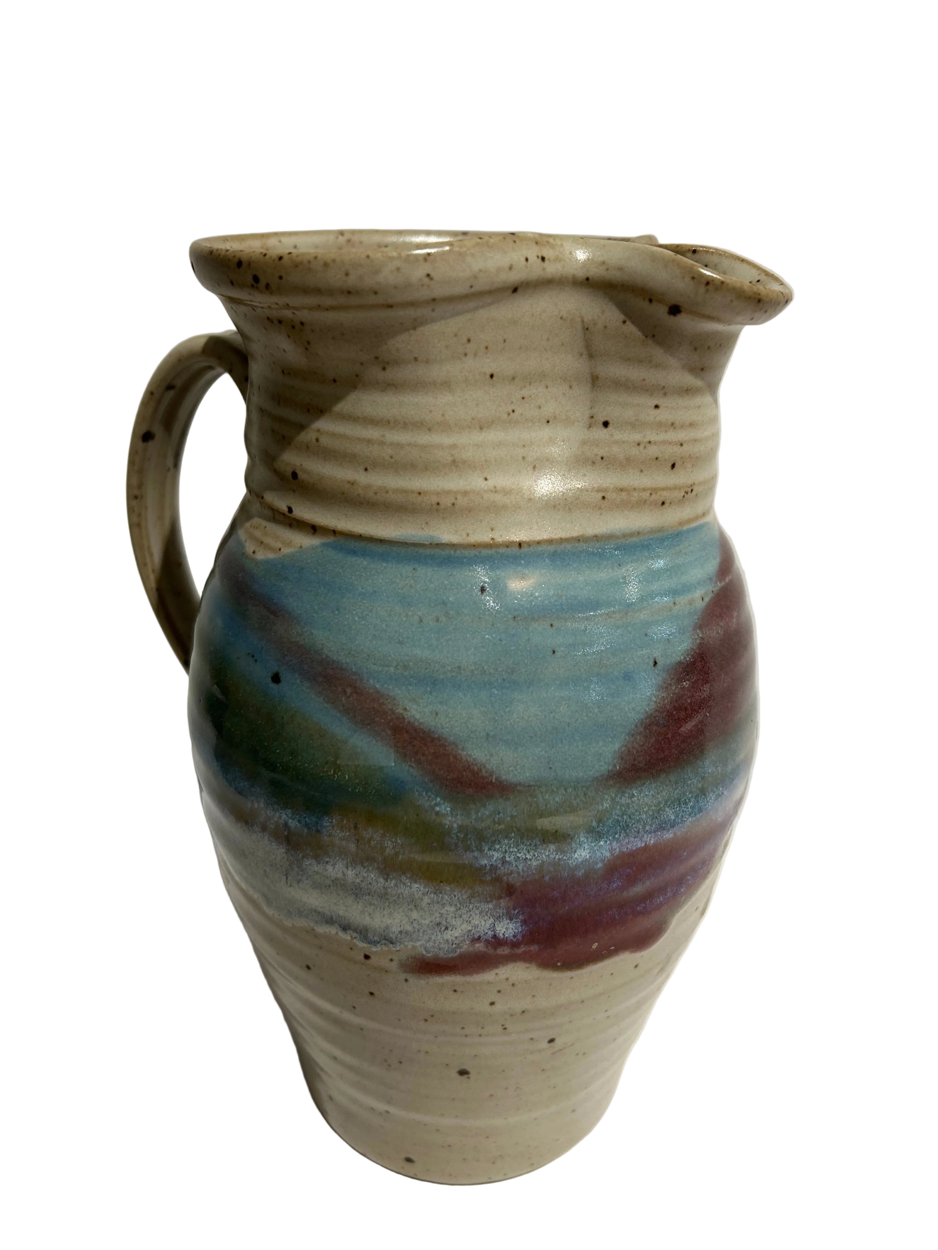 Vintage glazed ceramic serving set