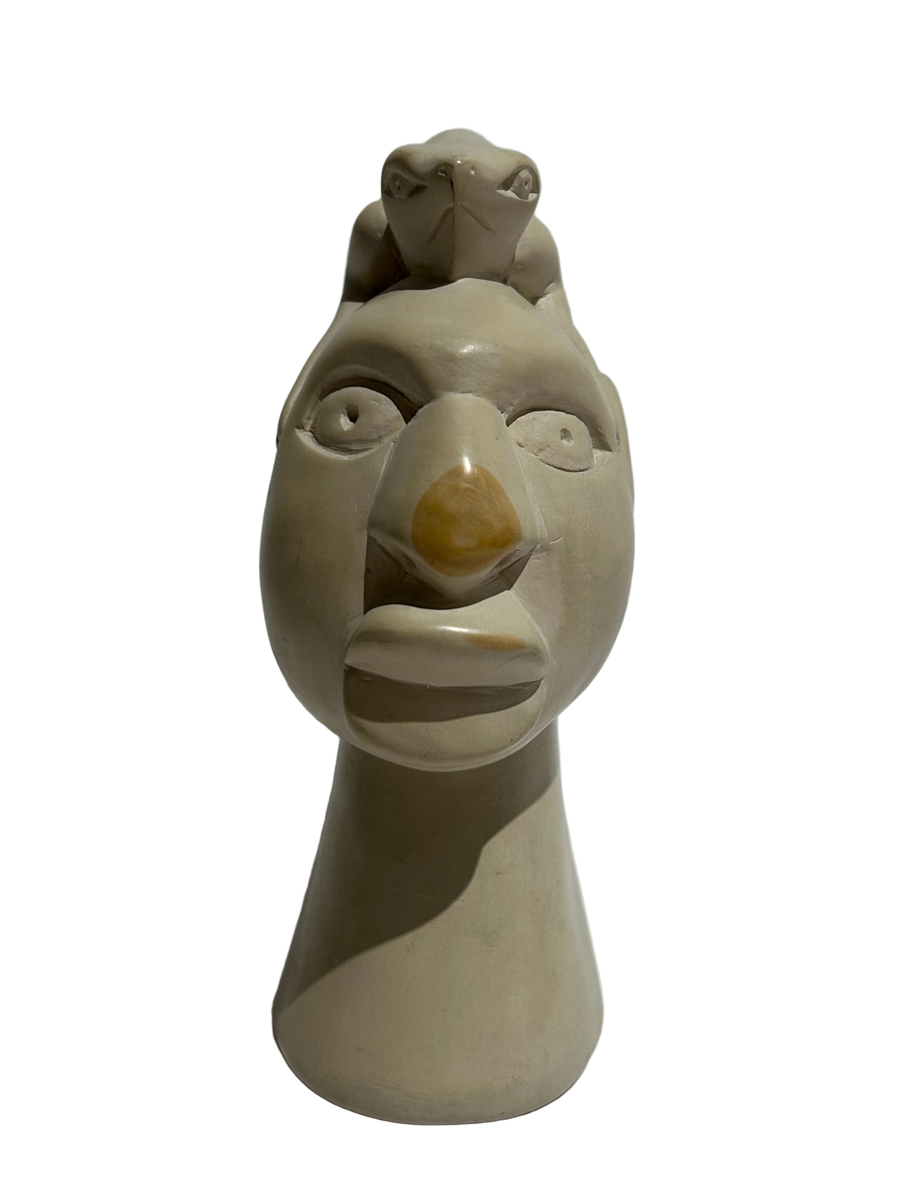 Vintage African soap stone sculpture