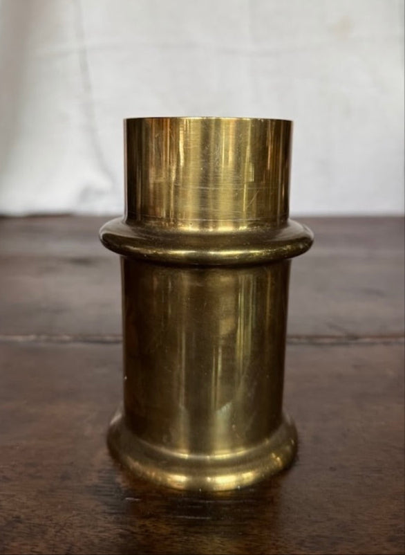 Brass candlestick holder