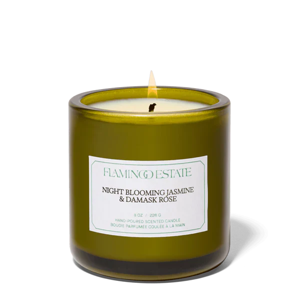 Night Blooming Jasmine & Damask Rose Candle 8oz