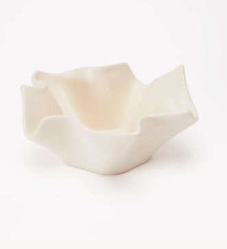 Joy Catchall - Small Raw Blanc