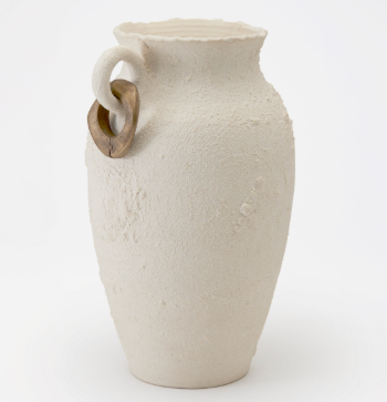 Julia Vase w/ Metal Ring