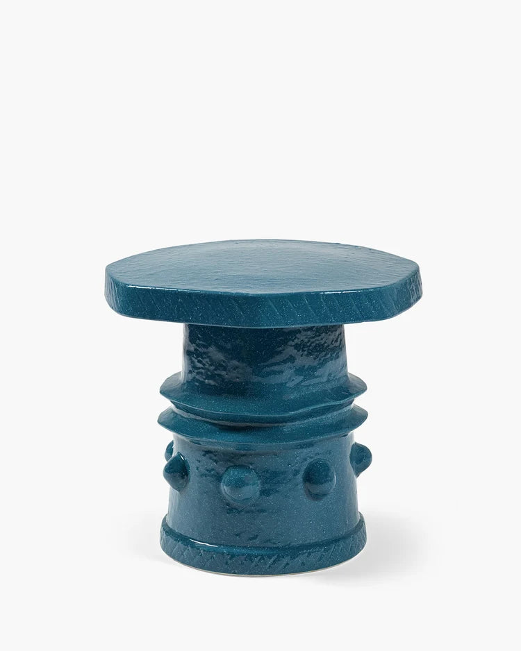 Side table blue