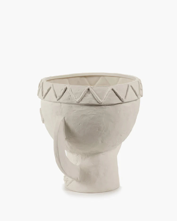 Beige Les Femmes Vase