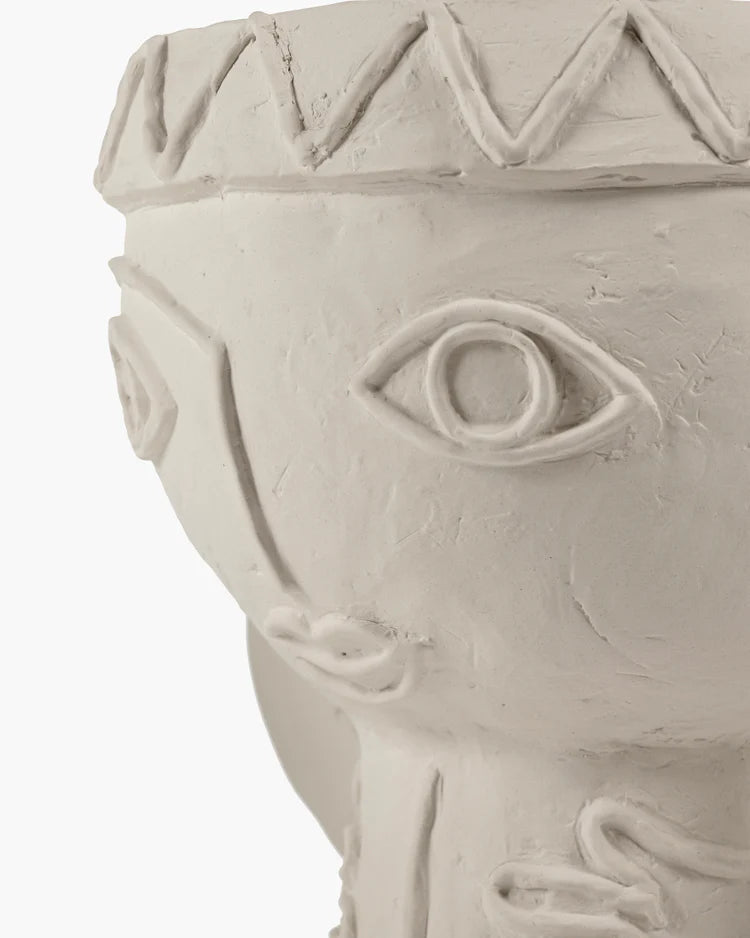 Beige Les Femmes Vase