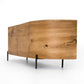 Lunas Media Console Gold Guanacaste