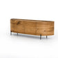 Lunas Media Console Gold Guanacaste