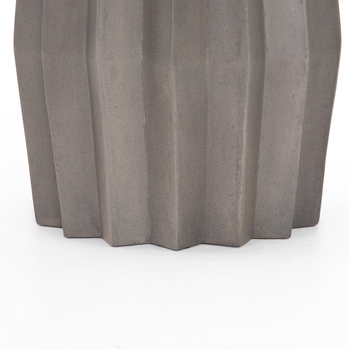Gem Outdoor End Table Dark Grey
