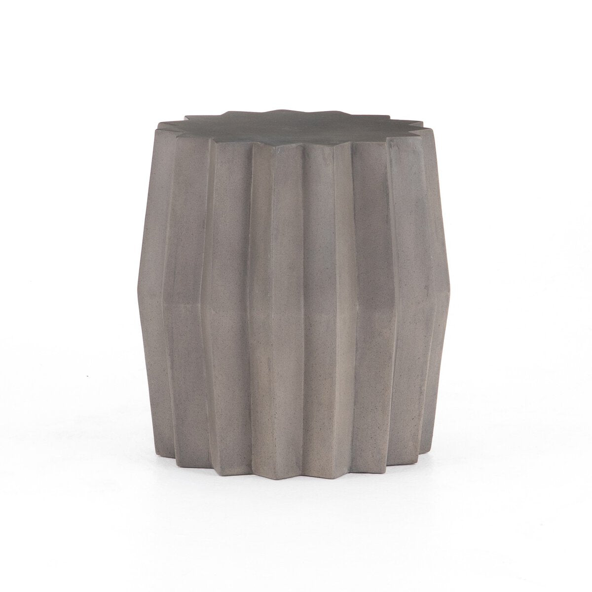 Gem Outdoor End Table Dark Grey