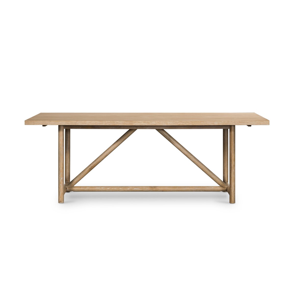 Mika Dining Table Whitewashed Oak