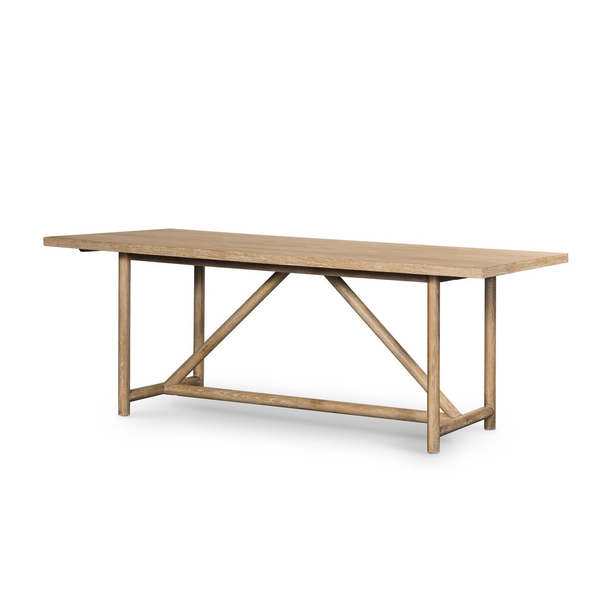 Mika Dining Table Whitewashed Oak