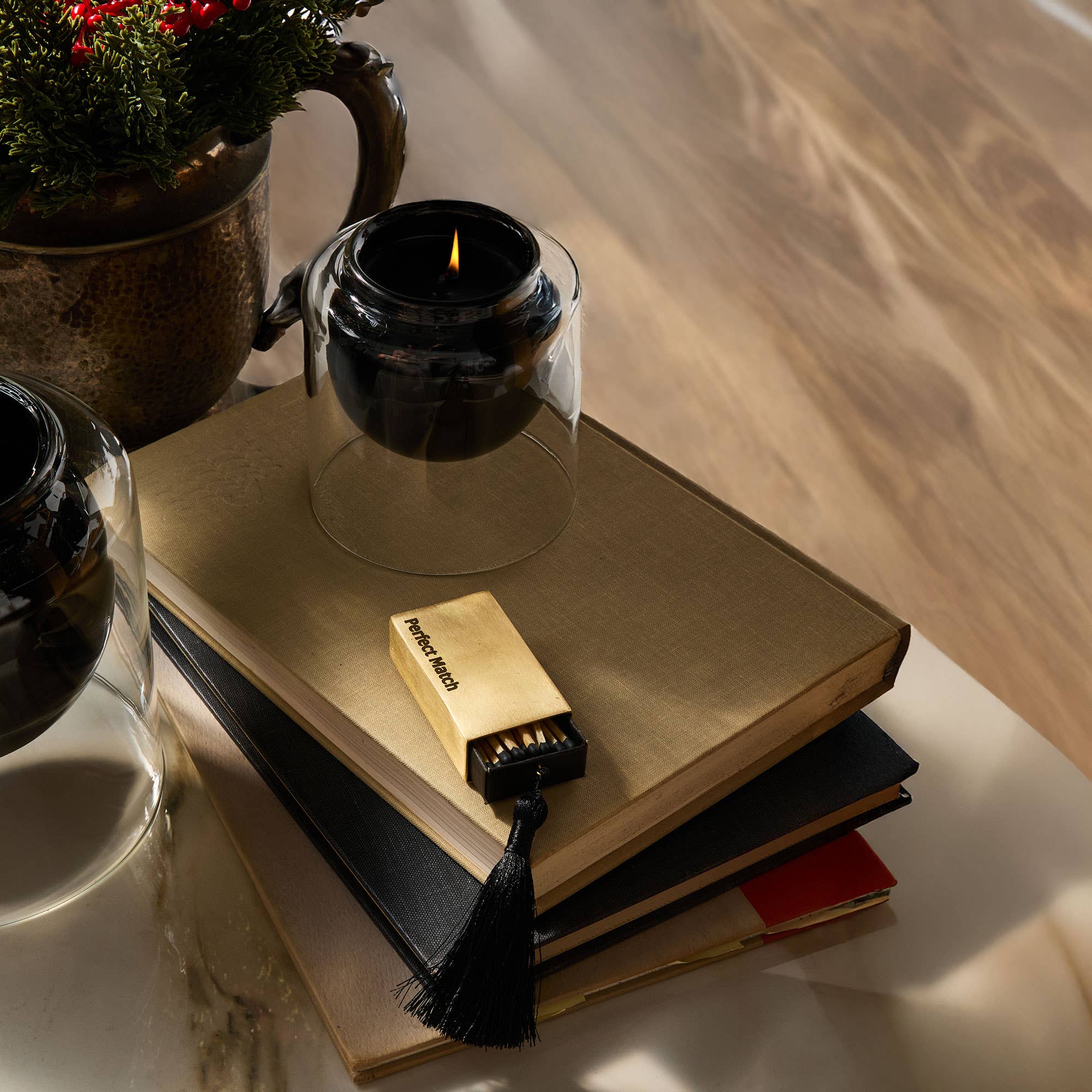 Merriment Brass Matchbox, Perfect Match