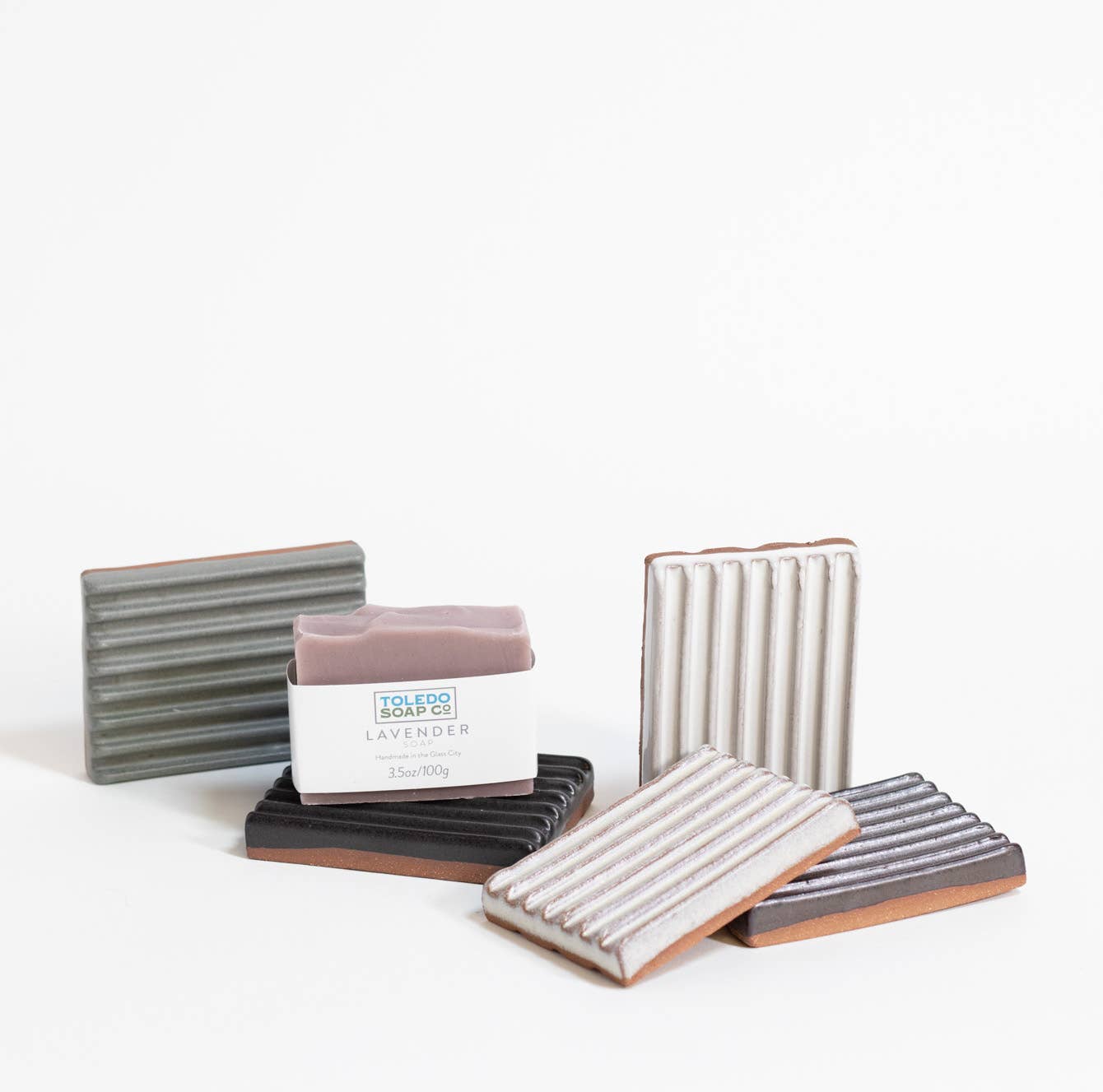 Soap Dish | Black | handmade pottery