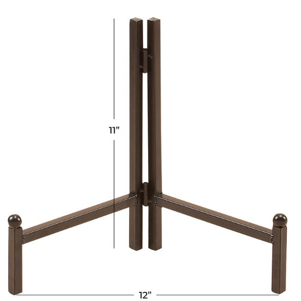 Metal Easel & Plate Holder