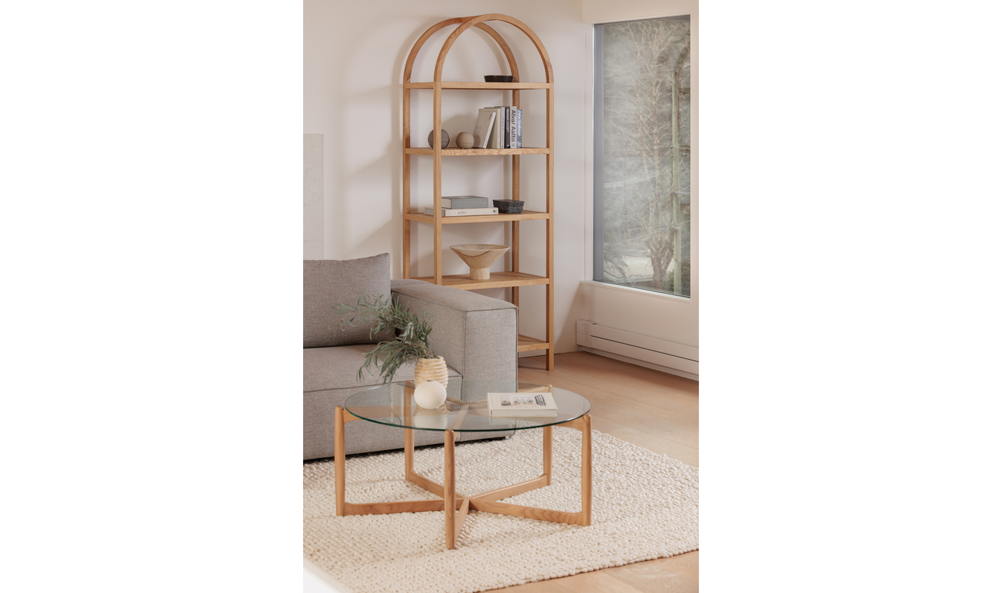 EERO BOOKCASE NATURAL