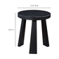 LUND stool BLACK