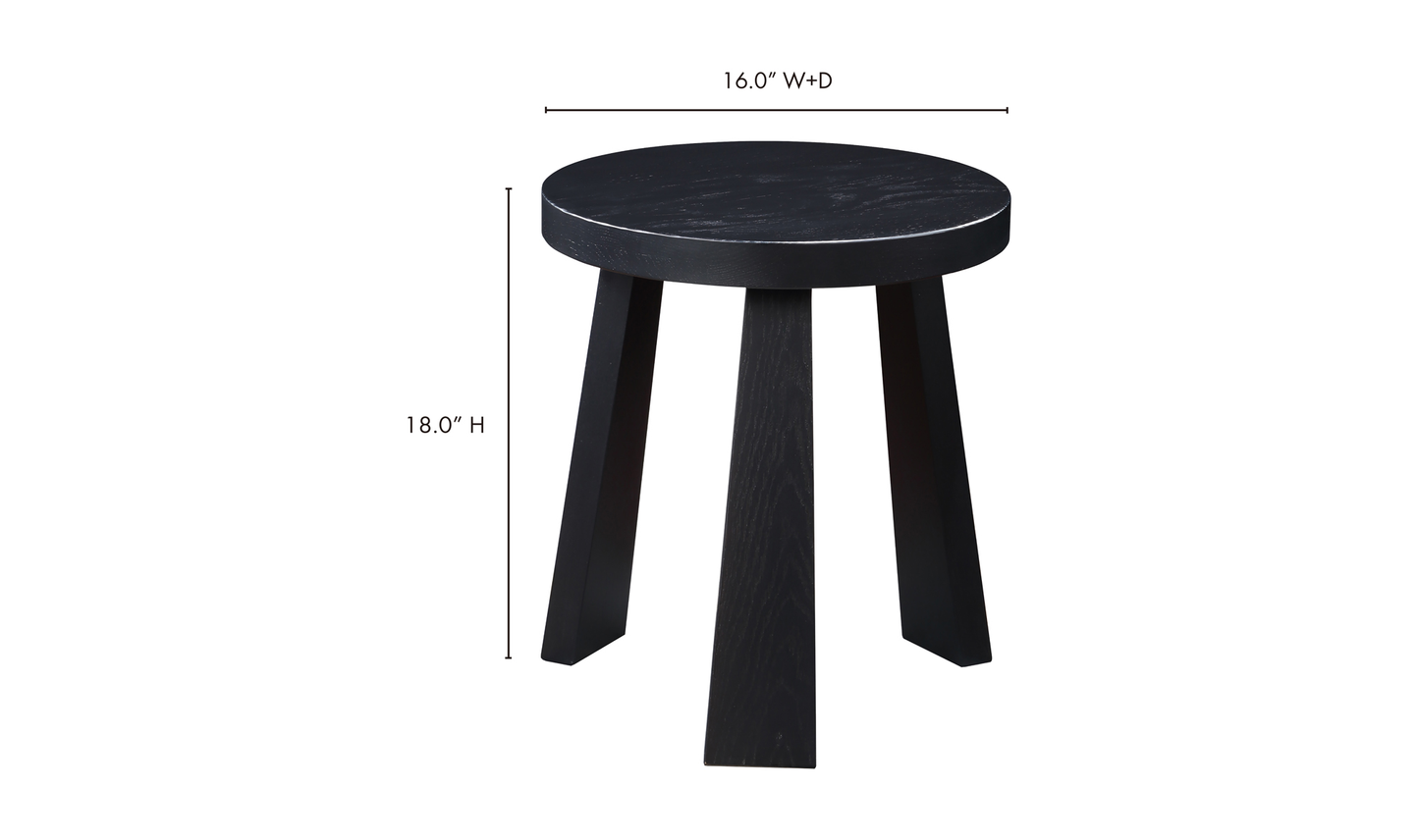 LUND stool BLACK