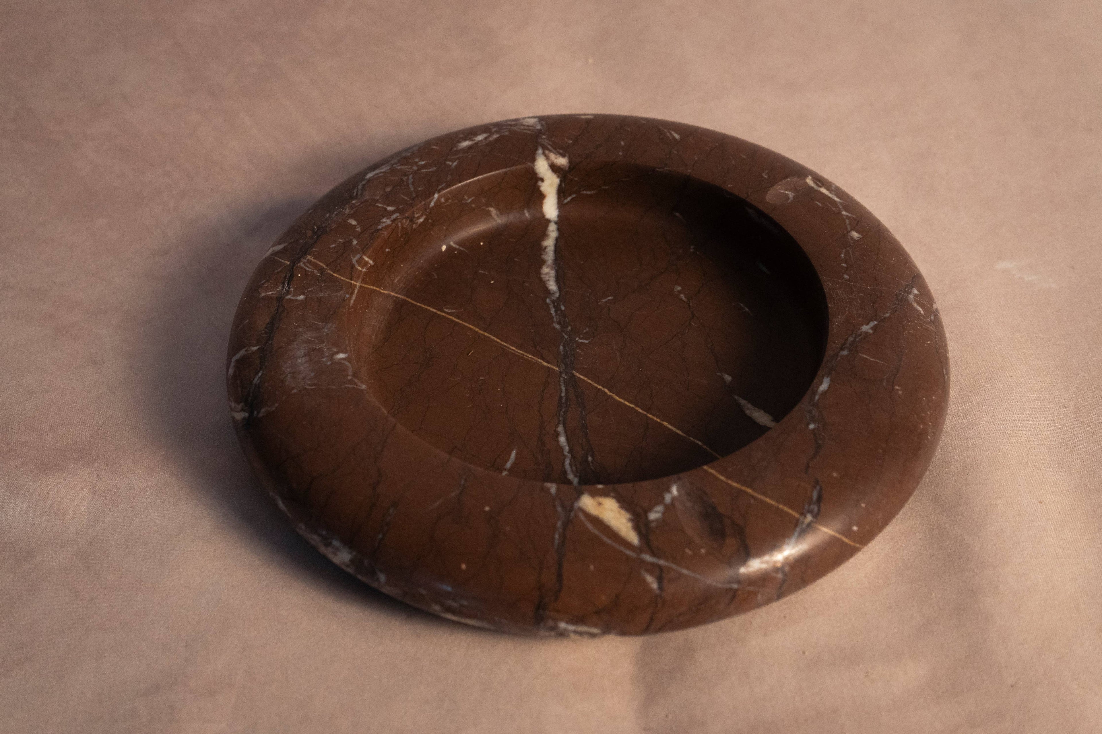 Trinket Dish - Marina Pink- Marble