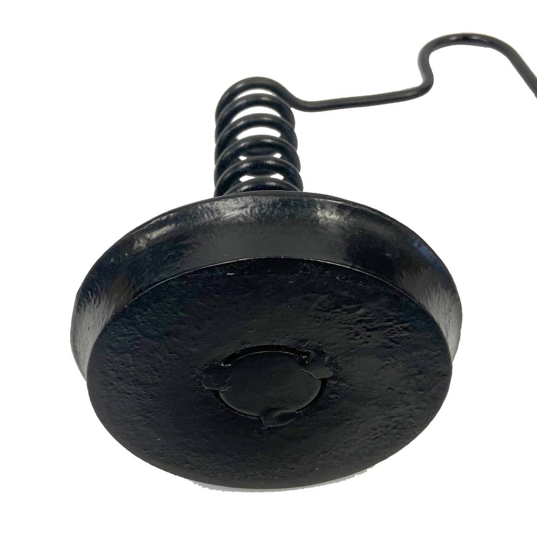 10" Iron Spiral Courting Candle Holder