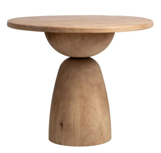 Round dining table - Natural