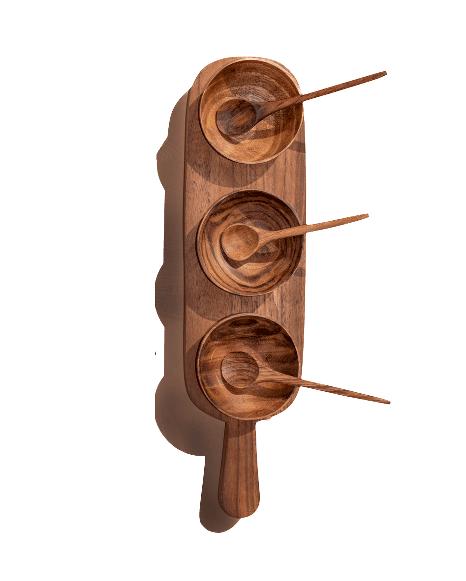 Three Condiment Serving Set
