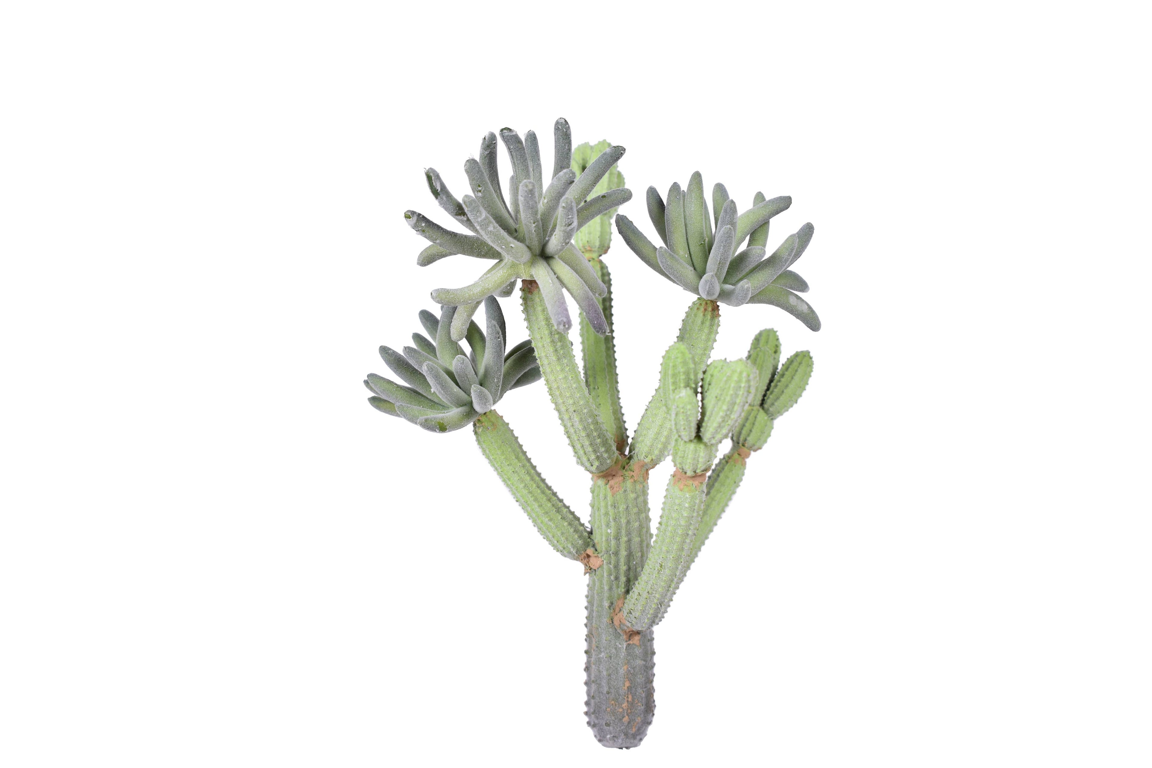 11.5" Flocked Multi Head Cactus Pick- Uv Protected CC1027UV