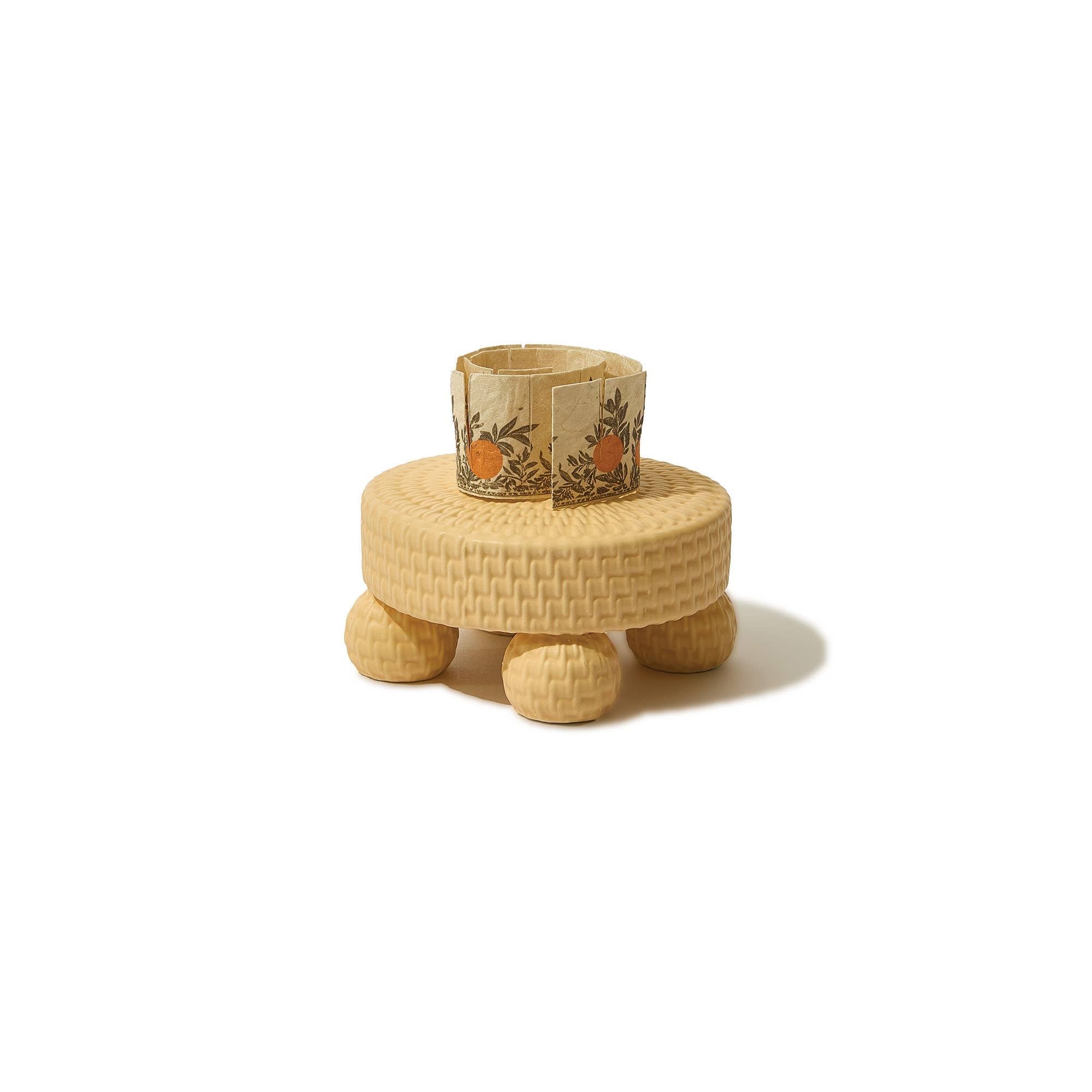 Verdant Incense Paper with burner, Citrus & Rosemary
