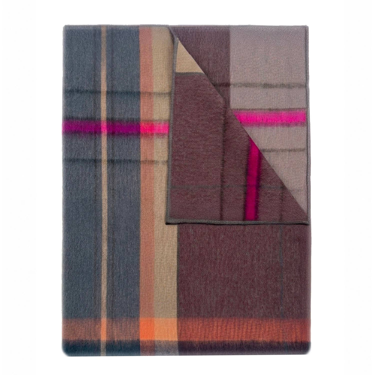 Alpaca Throw Blanket - Bordeaux: Throw     (45x70)
