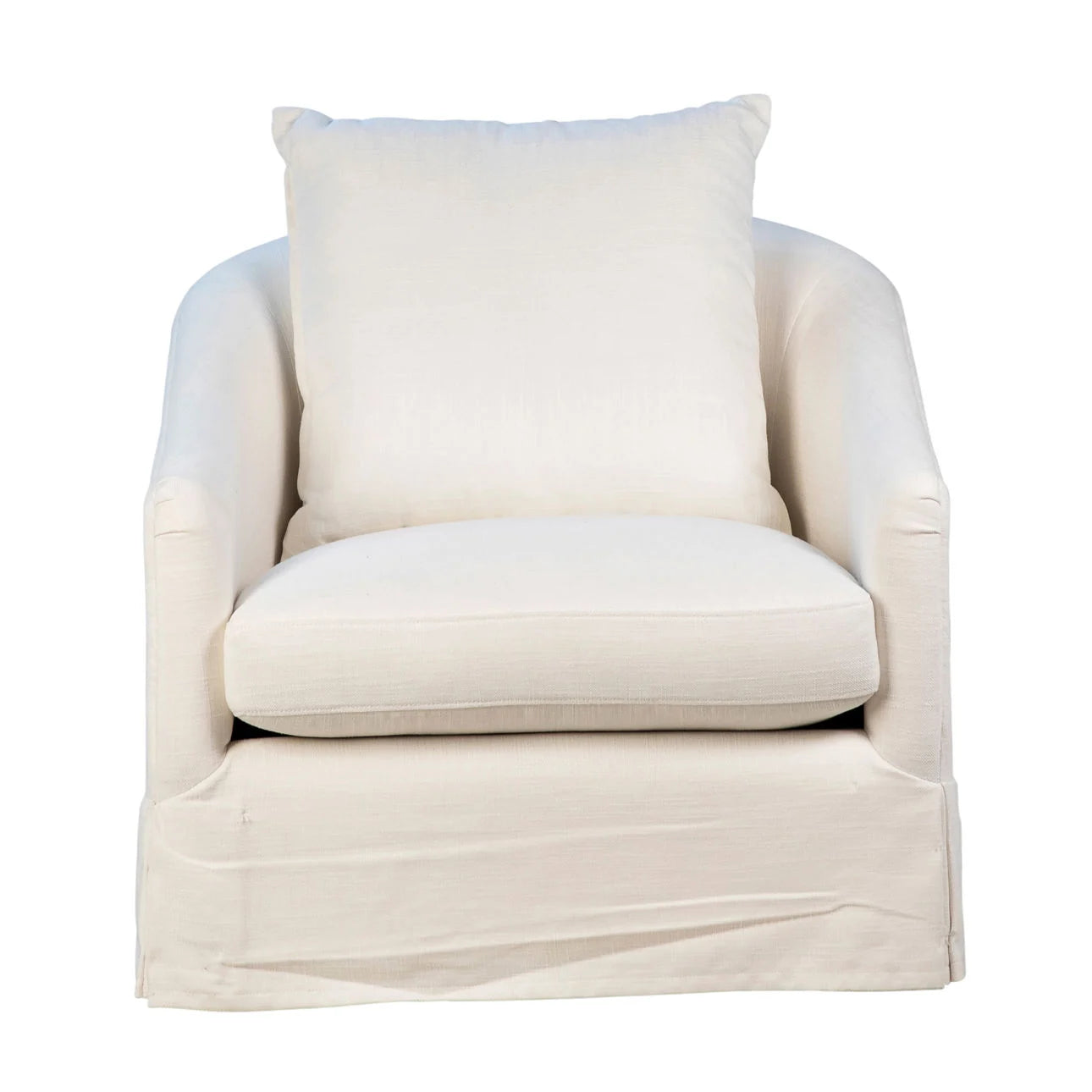 Laura Swivel Chair White