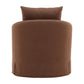 Laura Swivel Chair Brown