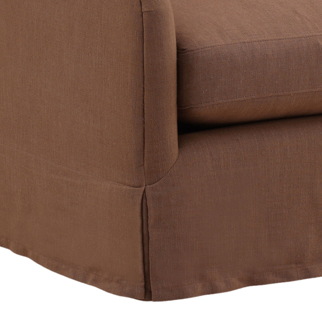 Laura Swivel Chair Brown