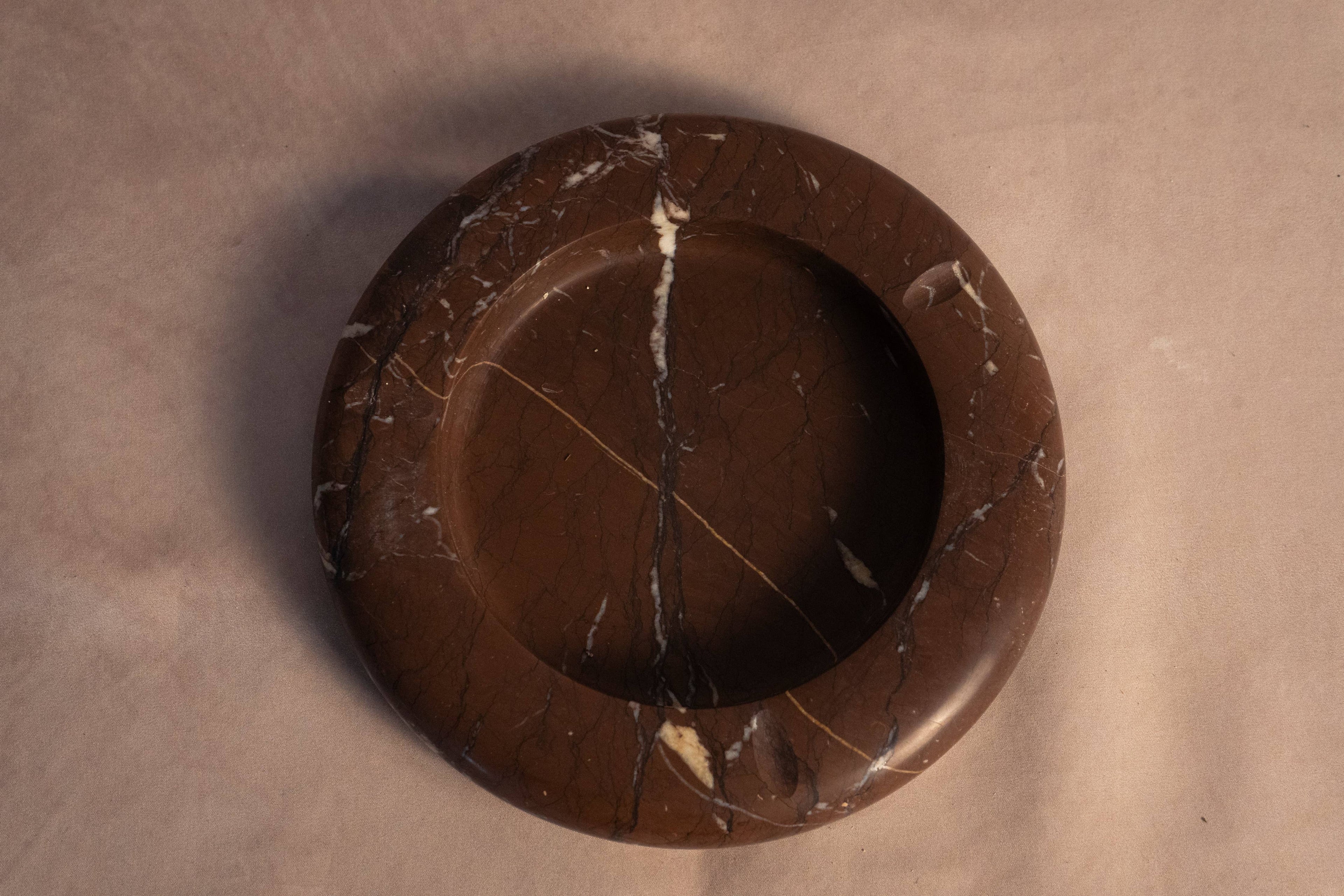 Trinket Dish - Marina Pink- Marble