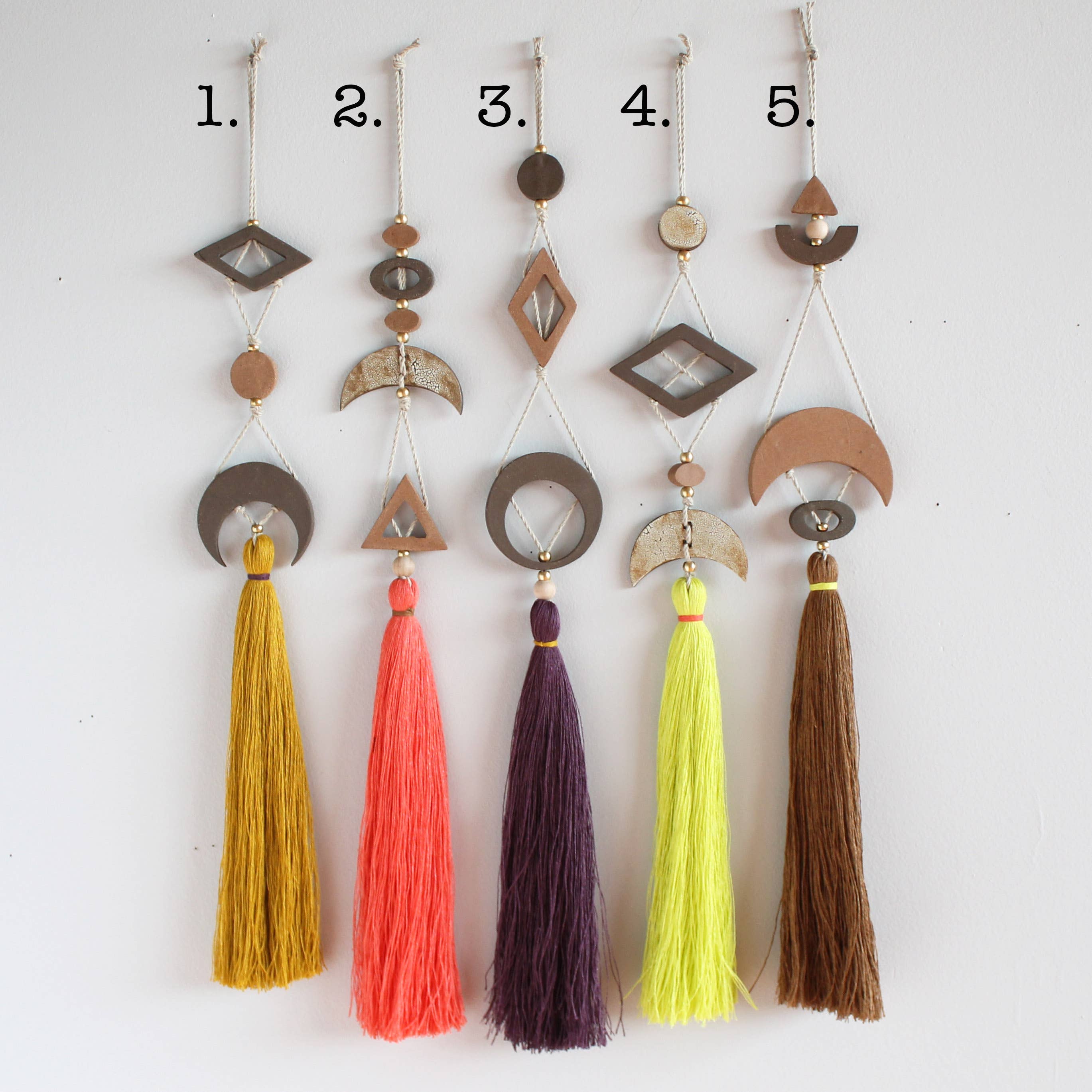 Fortune Tassels: 2. Coral Pink